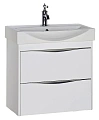 Тумба с раковиной Aquanet Франка 65 белый 00183051+00182328 Тумба с раковиной Aquanet Франка 65 белый 00183051+00182328