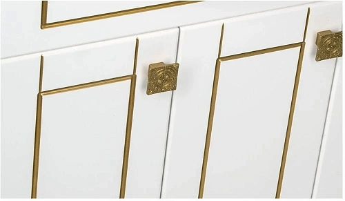 Тумба с раковиной Aquanet Честер 75 белый/золото 00186100+00183610 Тумба с раковиной Aquanet Честер 75 белый/золото 00186100+00183610