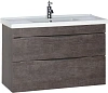 Тумба с раковиной Aquanet Эвора 100 дуб антик 00183003+00182325