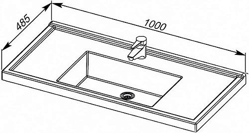 Тумба с раковиной Aquanet Эвора 100 см 00185195+00182325 белая Тумба с раковиной Aquanet Эвора 100 см 00185195+00182325 белая