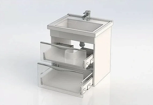 Тумба с раковиной Aquanet Эвора 60 дуб антик 00213053 Тумба с раковиной Aquanet Эвора 60 дуб антик 00213053