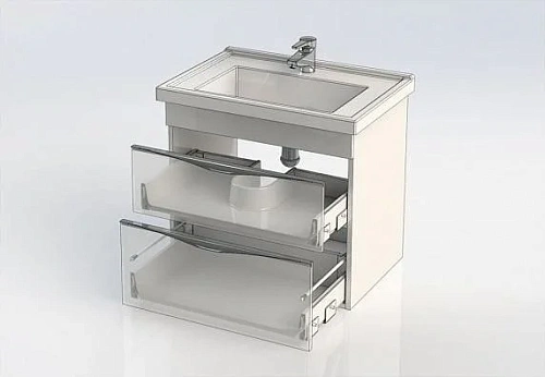 Тумба с раковиной Aquanet Эвора 70 белый 00213103 Тумба с раковиной Aquanet Эвора 70 белый 00213103