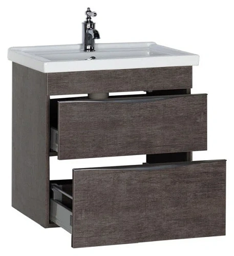Тумба с раковиной Aquanet Эвора 70 дуб антик 00183001+00182323 Тумба с раковиной Aquanet Эвора 70 дуб антик 00183001+00182323