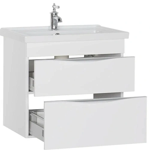 Тумба с раковиной Aquanet Эвора 80 белый 00184937+00182324 Тумба с раковиной Aquanet Эвора 80 белый 00184937+00182324