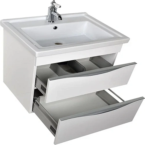 Тумба с раковиной Aquanet Эвора 80 белый 00184937+00182324 Тумба с раковиной Aquanet Эвора 80 белый 00184937+00182324