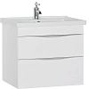 Тумба с раковиной Aquanet Эвора 80 белый 00184937+00182324