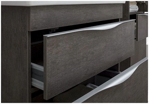 Тумба с раковиной Aquanet Эвора 80 дуб антик 00183002+00182324 Тумба с раковиной Aquanet Эвора 80 дуб антик 00183002+00182324