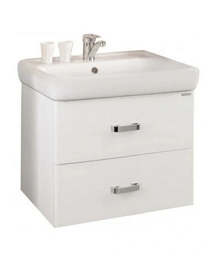 Тумба с раковиной Aquaton Америна 60 (белый) 1A1354K1AM010 Тумба с раковиной Aquaton Америна 60 (белый) 1A1354K1AM010