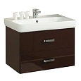 Тумба с раковиной Aquaton Америна 70 (1A1376K1AM430) тёмно-коричневая Тумба с раковиной Aquaton Америна 70 (1A1376K1AM430) тёмно-коричневая