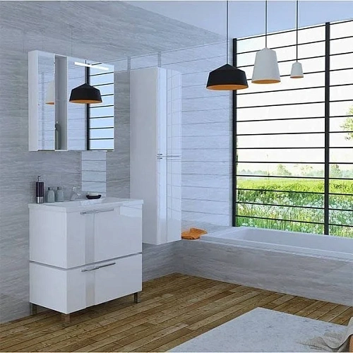 Тумба с раковиной Aquaton Марко 100 (1A1902K0MO010) белая Тумба с раковиной Aquaton Марко 100 (1A1902K0MO010) белая