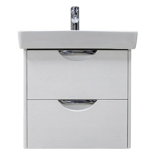 Тумба с раковиной Aquaton Сильва 50 1A2117K1SIW70 дуб полярный Тумба с раковиной Aquaton Сильва 50 1A2117K1SIW70 дуб полярный