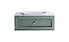 Тумба с раковиной Astra-Form Классик 1000 мм 03130010ncss3005-b80g+05090020+04010044 зеленый (NCS S 3005-b80g матовый)