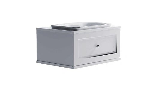 Тумба с раковиной Astra-Form Классик 700 мм 03130002+05090013+04010044 белый матовый Тумба с раковиной Astra-Form Классик 700 мм 03130002+05090013+04010044 белый матовый