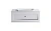 Тумба с раковиной Astra-Form Классик 900 мм 03130004+05090017+04010044 белый матовый