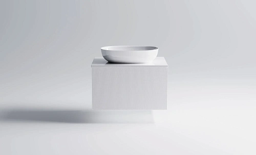 Тумба с раковиной Astra-Form М-40 800 мм 03200061+05050005+04010016+волна вертикальная белый матовый Тумба с раковиной Astra-Form М-40 800 мм 03200061+05050005+04010016+волна вертикальная белый матовый