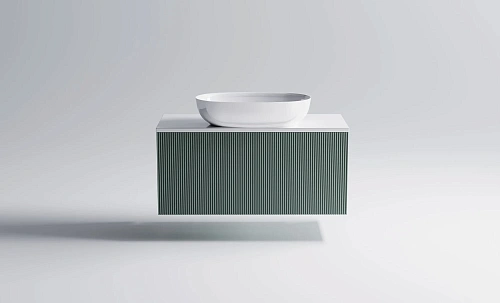 Тумба с раковиной Astra-Form М-40 Slim 1000 мм 03190007ncss3005-b80g+05060003+04010016+волна вертикальная зеленый (NCS S 3005-b80g матовый) Тумба с раковиной Astra-Form М-40 Slim 1000 мм 03190007ncss3005-b80g+05060003+04010016+волна вертикальная зеленый (NCS S 3005-b80g матовый)