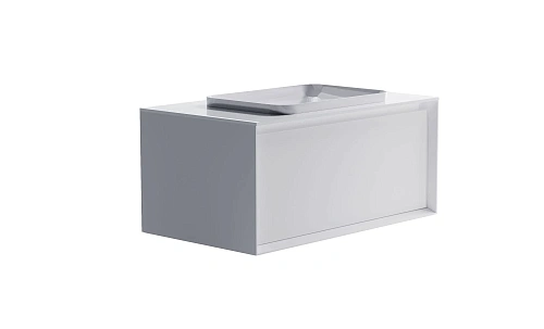 Тумба с раковиной Astra-Form Фрейм 900 мм 03330013+05080017+04010012 белый матовый Тумба с раковиной Astra-Form Фрейм 900 мм 03330013+05080017+04010012 белый матовый