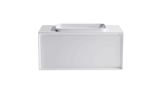 Тумба с раковиной Astra-Form Фрейм 900 мм 03330013+05080017+04010012 белый матовый Тумба с раковиной Astra-Form Фрейм 900 мм 03330013+05080017+04010012 белый матовый