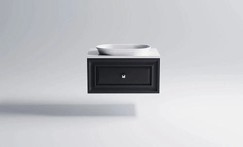 Тумба с раковиной Astra-Form Шарм 800 мм 03350008ral7024+05090013+04010061 темно-серый (RAL7024 матовый) Тумба с раковиной Astra-Form Шарм 800 мм 03350008ral7024+05090013+04010061 темно-серый (RAL7024 матовый)