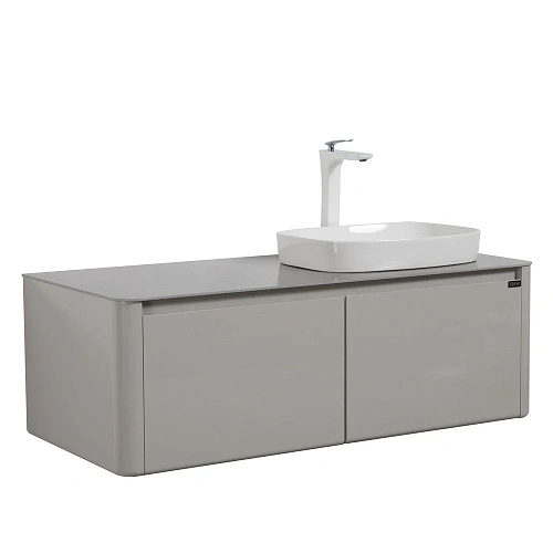 Тумба с раковиной Black&White U915.1200R Blum металлический ящик, керамогранит / раковина (1200x545x 9151200R Тумба с раковиной Black&White U915.1200R Blum металлический ящик, керамогранит / раковина (1200x545x 9151200R