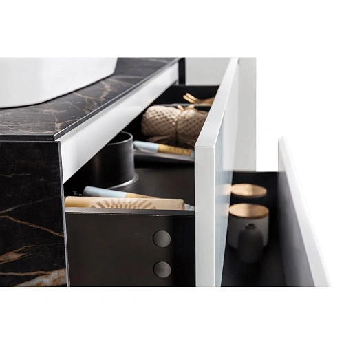 Тумба с раковиной Black&White Universe U907.1200 907U1200 Тумба с раковиной Black&White Universe U907.1200 907U1200