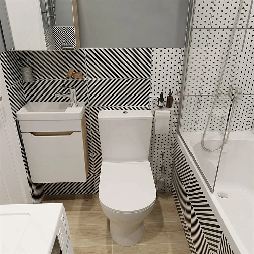 Тумба с раковиной DIWO Архангельск 40 дуб сонома, подвесная 569573 Тумба с раковиной DIWO Архангельск 40 дуб сонома, подвесная 569573