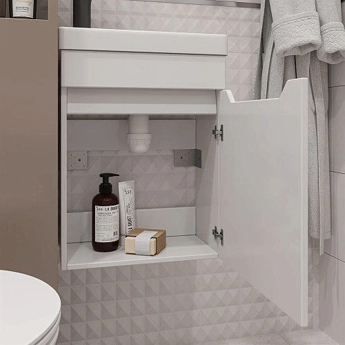 Тумба с раковиной DIWO Архангельск 40 подвесная 569567 Тумба с раковиной DIWO Архангельск 40 подвесная 569567