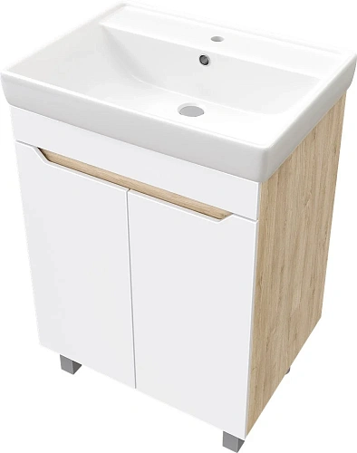 Тумба с раковиной DIWO Архангельск 60 дуб сонома 569755 Тумба с раковиной DIWO Архангельск 60 дуб сонома 569755