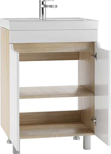 Тумба с раковиной DIWO Архангельск 60 дуб сонома 569755 Тумба с раковиной DIWO Архангельск 60 дуб сонома 569755