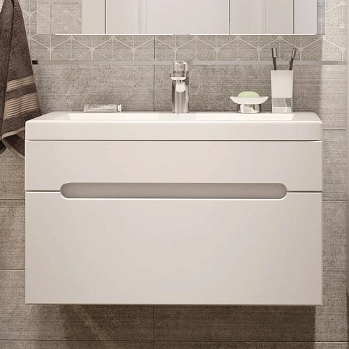 Тумба с раковиной DIWO Коломна 80, подвесная 462689 Тумба с раковиной DIWO Коломна 80, подвесная 462689