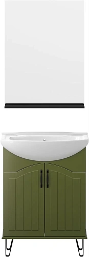 Тумба с раковиной DIWO Сочи 65 зеленая 564065 Тумба с раковиной DIWO Сочи 65 зеленая 564065