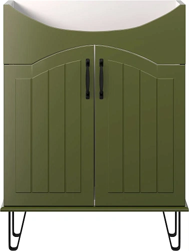 Тумба с раковиной DIWO Сочи 65 зеленая 564065 Тумба с раковиной DIWO Сочи 65 зеленая 564065