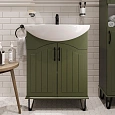 Тумба с раковиной DIWO Сочи 65 зеленая 564065 Тумба с раковиной DIWO Сочи 65 зеленая 564065