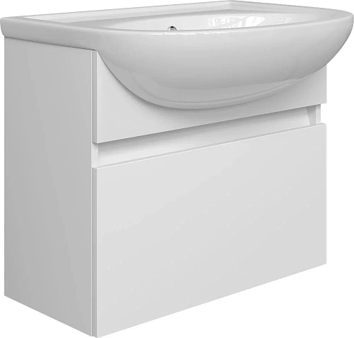 Тумба с раковиной DIWO Тула 65 подвесная, с сифоном 579828 Тумба с раковиной DIWO Тула 65 подвесная, с сифоном 579828