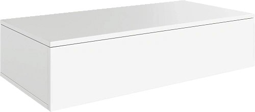 Тумба с раковиной DIWO Элиста 90 белая с раковиной Moduo 55 Leaf 573308 Тумба с раковиной DIWO Элиста 90 белая с раковиной Moduo 55 Leaf 573308