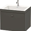 Тумба с раковиной Duravit Brioso BR4600N1021 60 см Орех темный Тумба с раковиной Duravit Brioso BR4600N1021 60 см Орех темный