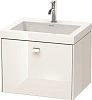 Тумба с раковиной Duravit Brioso BR4600O1022 60 см белый глянцевый