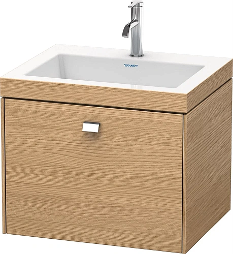 Тумба с раковиной Duravit Brioso BR4600O1052 60 см Европейский дуб Тумба с раковиной Duravit Brioso BR4600O1052 60 см Европейский дуб