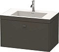 Тумба с раковиной Duravit Brioso BR4601N1022 80 см белый глянцевый Тумба с раковиной Duravit Brioso BR4601N1022 80 см белый глянцевый