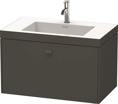 Тумба с раковиной Duravit Brioso BR4601N1052 80 см Европейский дуб Тумба с раковиной Duravit Brioso BR4601N1052 80 см Европейский дуб
