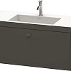 Тумба с раковиной Duravit Brioso BR4602N1021 100 см Орех темный Тумба с раковиной Duravit Brioso BR4602N1021 100 см Орех темный