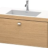 Тумба с раковиной Duravit Brioso BR4602O1052 100 см Европейский дуб Тумба с раковиной Duravit Brioso BR4602O1052 100 см Европейский дуб