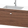 Тумба с раковиной Duravit Brioso BR4603O1021 120 см Орех темный Тумба с раковиной Duravit Brioso BR4603O1021 120 см Орех темный