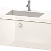 Тумба с раковиной Duravit Brioso BR4603O1022 120 см белый глянцевый Тумба с раковиной Duravit Brioso BR4603O1022 120 см белый глянцевый