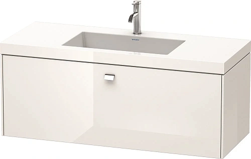 Тумба с раковиной Duravit Brioso BR4603O1022 120 см белый глянцевый Тумба с раковиной Duravit Brioso BR4603O1022 120 см белый глянцевый