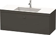 Тумба с раковиной Duravit Brioso BR4603T1021 120 см Орех темный Тумба с раковиной Duravit Brioso BR4603T1021 120 см Орех темный
