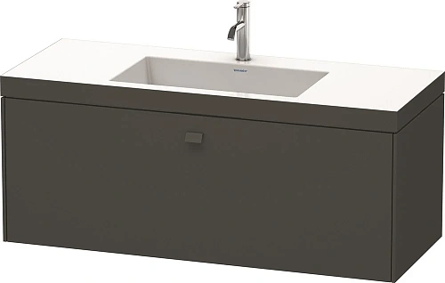 Тумба с раковиной Duravit Brioso BR4603T1021 120 см Орех темный Тумба с раковиной Duravit Brioso BR4603T1021 120 см Орех темный