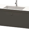 Тумба с раковиной Duravit Brioso BR4603T1022 120 см белый глянцевый Тумба с раковиной Duravit Brioso BR4603T1022 120 см белый глянцевый