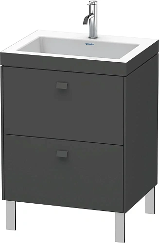 Тумба с раковиной Duravit Brioso BR4700T1052 60 см Европейский дуб Тумба с раковиной Duravit Brioso BR4700T1052 60 см Европейский дуб