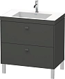 Тумба с раковиной Duravit Brioso BR4701T1052 80 см Европейский дуб Тумба с раковиной Duravit Brioso BR4701T1052 80 см Европейский дуб